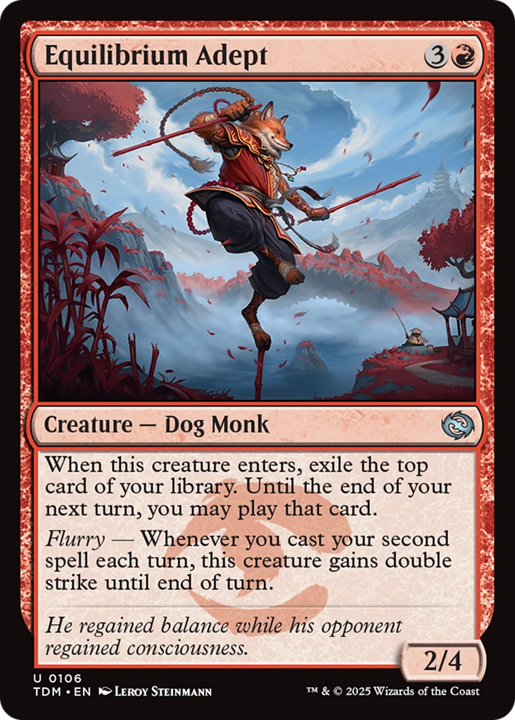 Equilibrium Adept [Tarkir: Dragonstorm] | Dragon's Lair Comics and Fantasy Houston TX