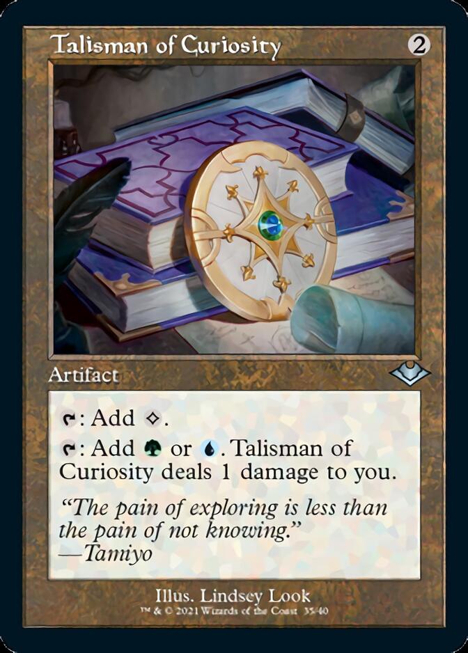 Talisman of Curiosity (Retro) [Modern Horizons] | Dragon's Lair Comics and Fantasy Houston TX