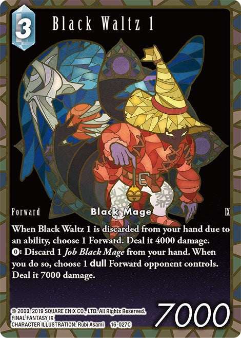 Black Waltz 1 (Full Art) [Emissaries of Light] | Dragon's Lair Comics and Fantasy Houston TX