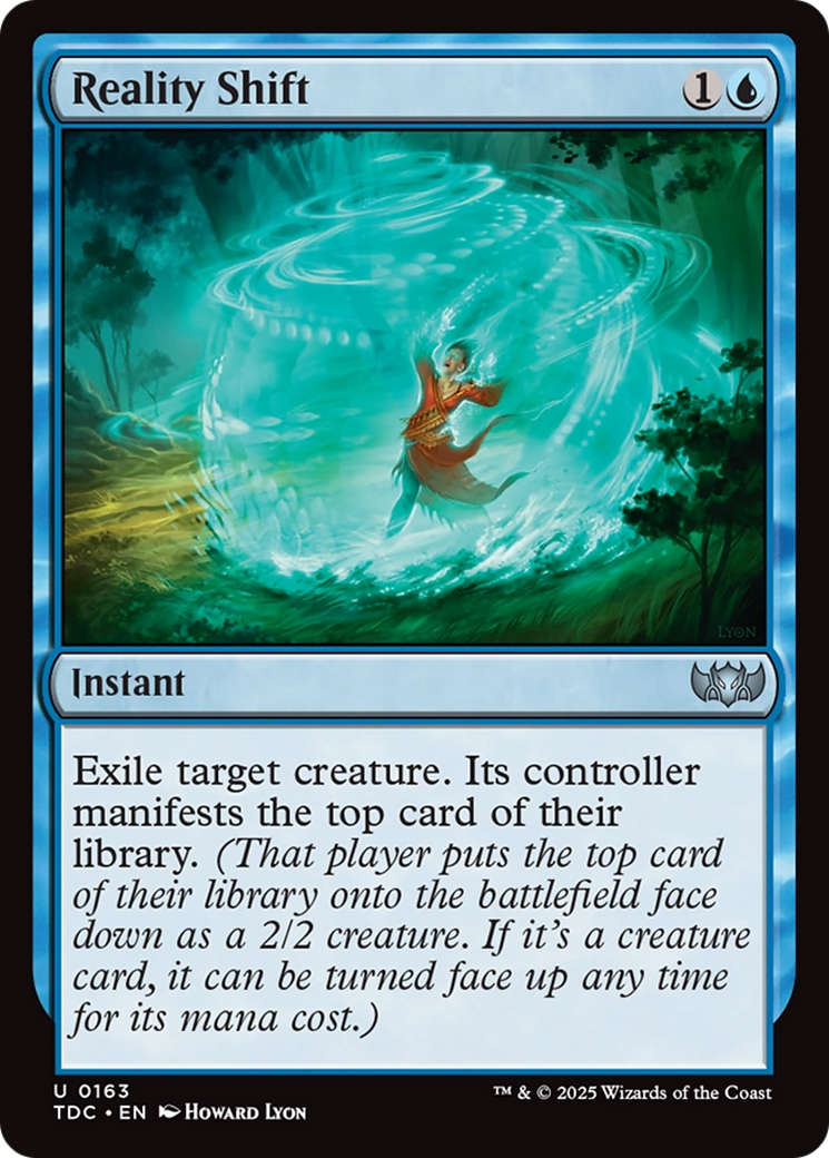 Reality Shift [Tarkir: Dragonstorm Commander] | Dragon's Lair Comics and Fantasy Houston TX