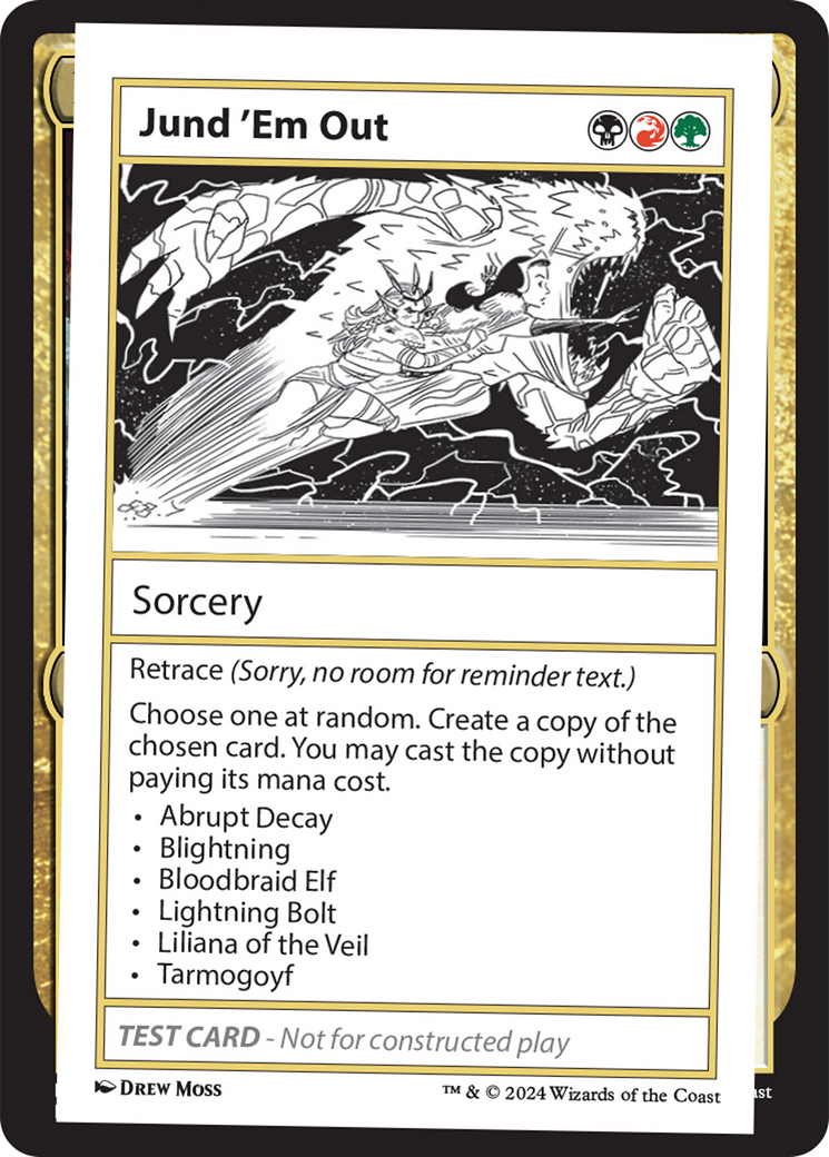 Jund 'Em Out [Mystery Booster 2 Playtest Cards] | Dragon's Lair Comics and Fantasy Houston TX