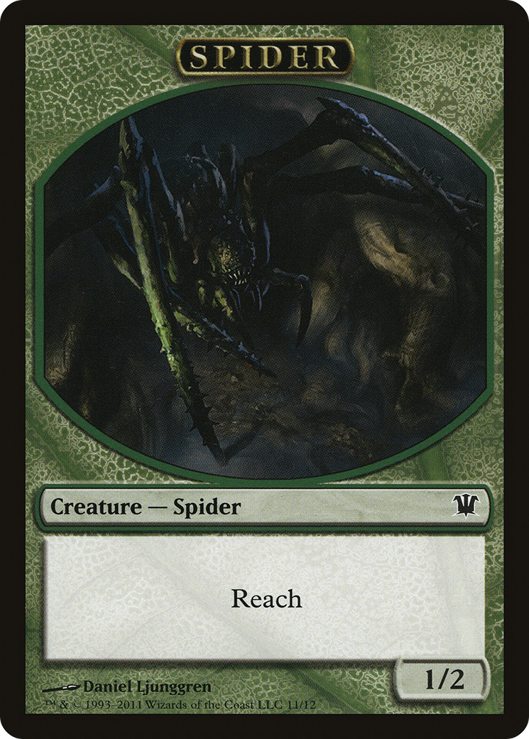Insect // Spider Double-Sided Token [Innistrad Remastered Tokens] | Dragon's Lair Comics and Fantasy Houston TX