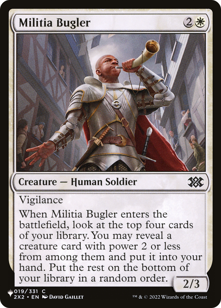 Militia Bugler [The List] | Dragon's Lair Comics and Fantasy Houston TX