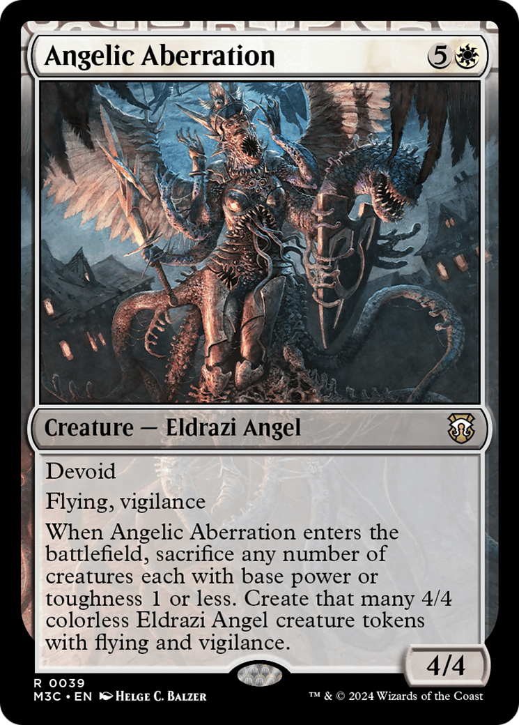 Angelic Aberration [Modern Horizons 3 Commander] | Dragon's Lair Comics and Fantasy Houston TX