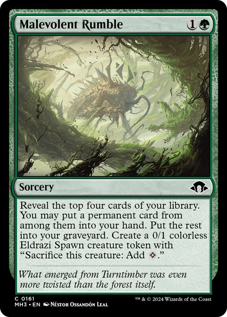 Malevolent Rumble [Modern Horizons 3] | Dragon's Lair Comics and Fantasy Houston TX