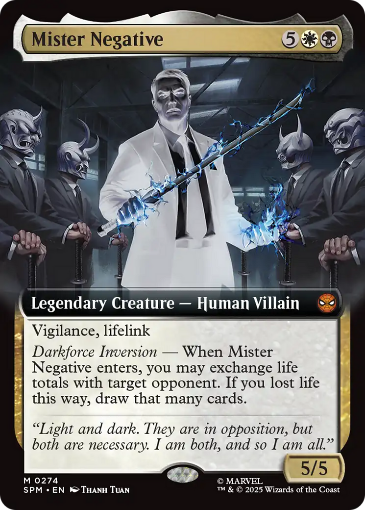 Mister Negative (Extended Art) [Marvel's Spider-Man] | Dragon's Lair Comics and Fantasy Houston TX