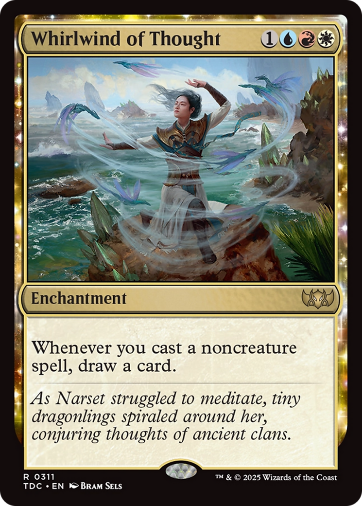 Whirlwind of Thought [Tarkir: Dragonstorm Commander] | Dragon's Lair Comics and Fantasy Houston TX