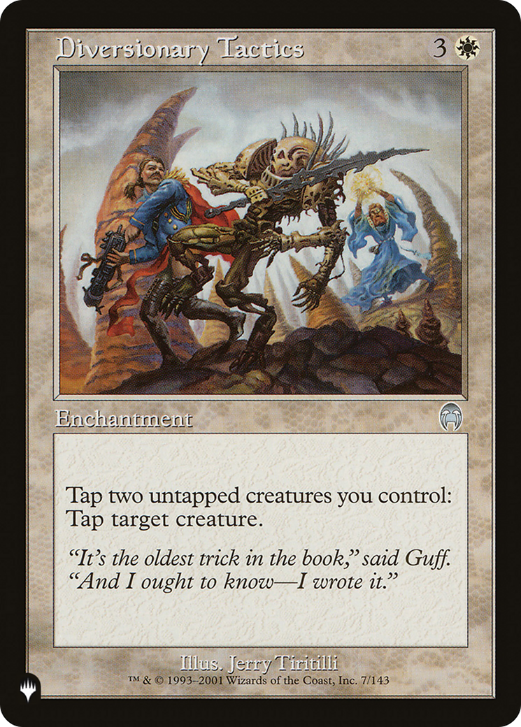 Diversionary Tactics [The List] | Odin's Place