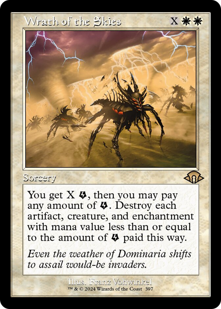 Wrath of the Skies (Retro) [Modern Horizons 3] | Dragon's Lair Comics and Fantasy Houston TX