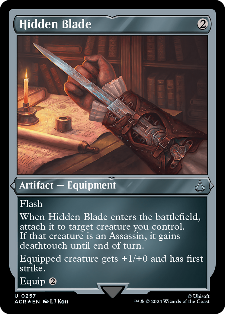 Hidden Blade (Foil Etched) [Assassin's Creed] | Dragon's Lair Comics and Fantasy Houston TX