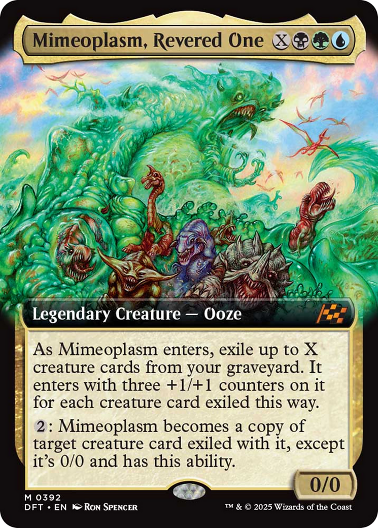 Mimeoplasm, Revered One (Extended Art) [Aetherdrift] | Dragon's Lair Comics and Fantasy Houston TX