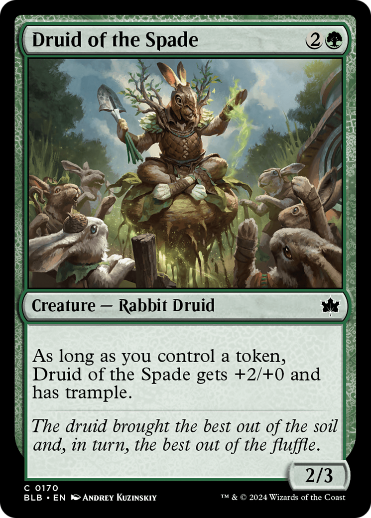 Druid of the Spade [Bloomburrow] | Dragon's Lair Comics and Fantasy Houston TX