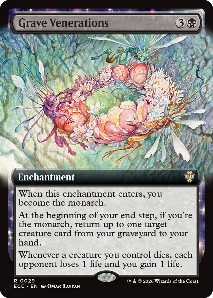 Grave Venerations (Extended Art) [Lorwyn Eclipsed Commander] | Odin's Place