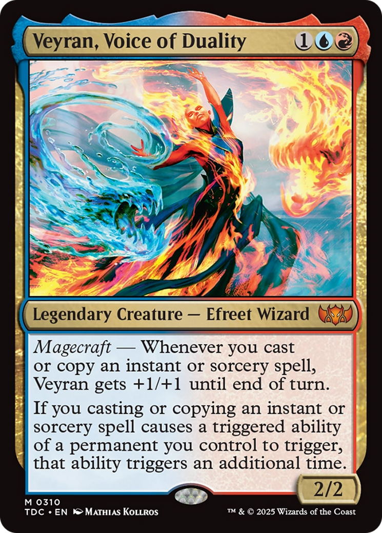 Veyran, Voice of Duality [Tarkir: Dragonstorm Commander] | Dragon's Lair Comics and Fantasy Houston TX