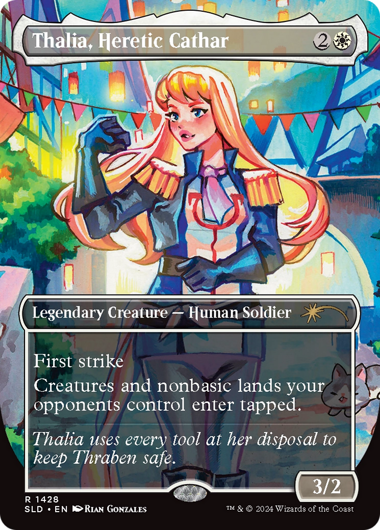 Thalia, Heretic Cathar [Secret Lair Drop Series] | Dragon's Lair Comics and Fantasy Houston TX