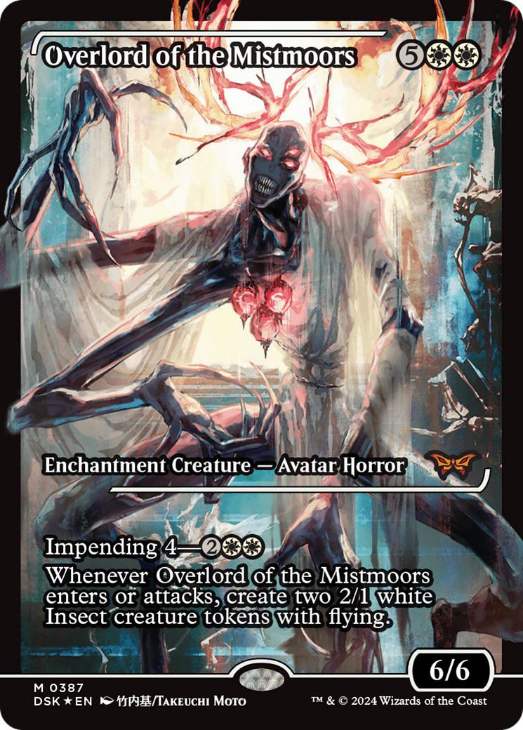 Overlord of the Mistmoors (Japan Showcase) [Duskmourn: House of Horror] | Dragon's Lair Comics and Fantasy Houston TX