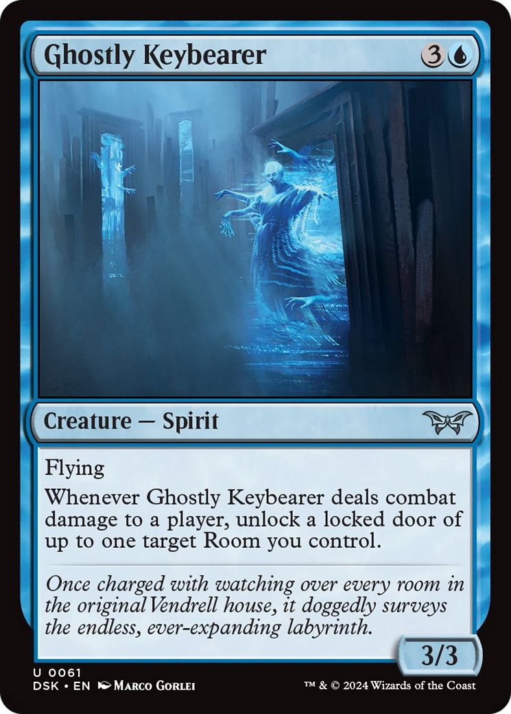 Ghostly Keybearer [Duskmourn: House of Horror] | Dragon's Lair Comics and Fantasy Houston TX