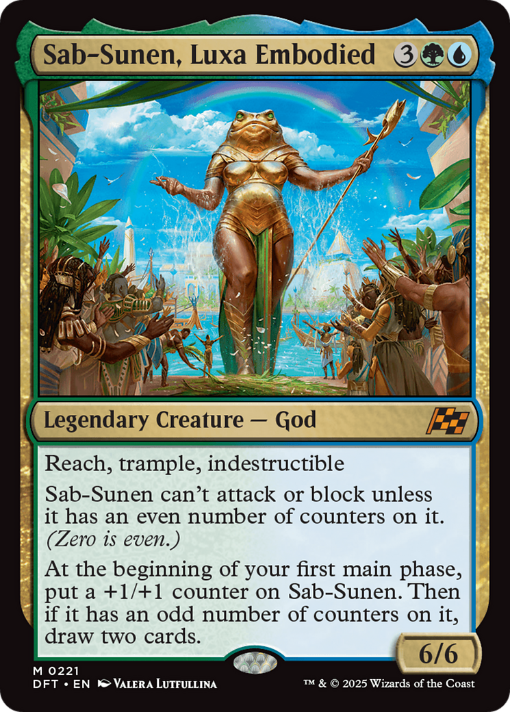 Sab-Sunen, Luxa Embodied [Aetherdrift] | Dragon's Lair Comics and Fantasy Houston TX