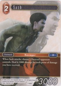 Sazh (Alternate Art) [Opus II Promo Cards] | Odin's Place