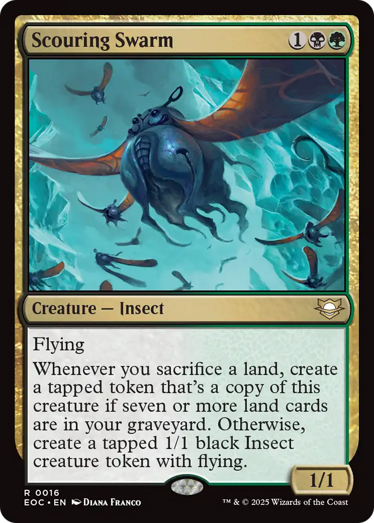Scouring Swarm [Edge of Eternities Commander] | Dragon's Lair Comics and Fantasy Houston TX