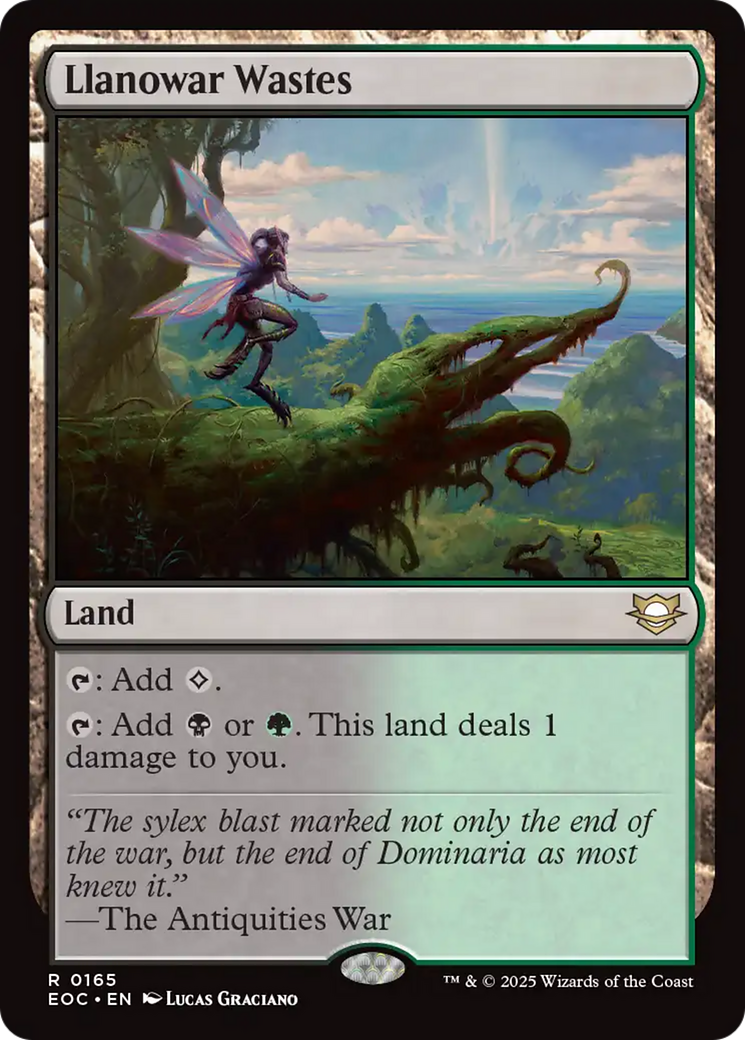 Llanowar Wastes [Edge of Eternities Commander] | Dragon's Lair Comics and Fantasy Houston TX