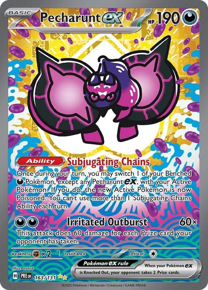 Pecharunt ex (163/131) [Scarlet & Violet: Prismatic Evolutions] | Dragon's Lair Comics and Fantasy Houston TX