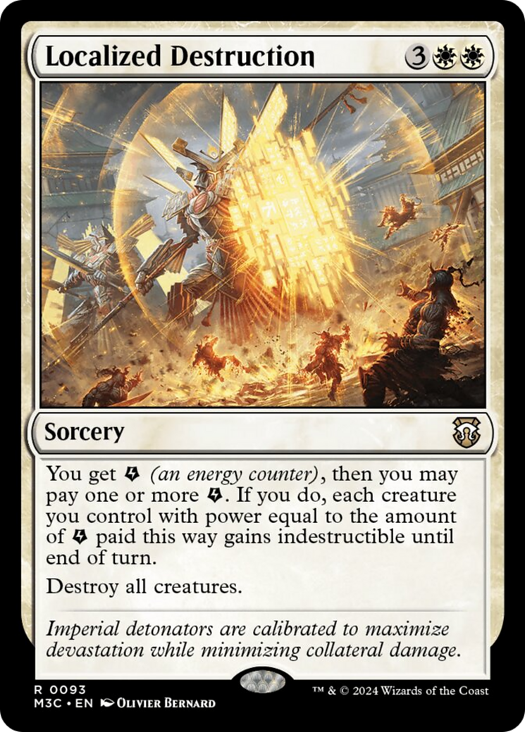 Localized Destruction [Modern Horizons 3 Commander] | Dragon's Lair Comics and Fantasy Houston TX