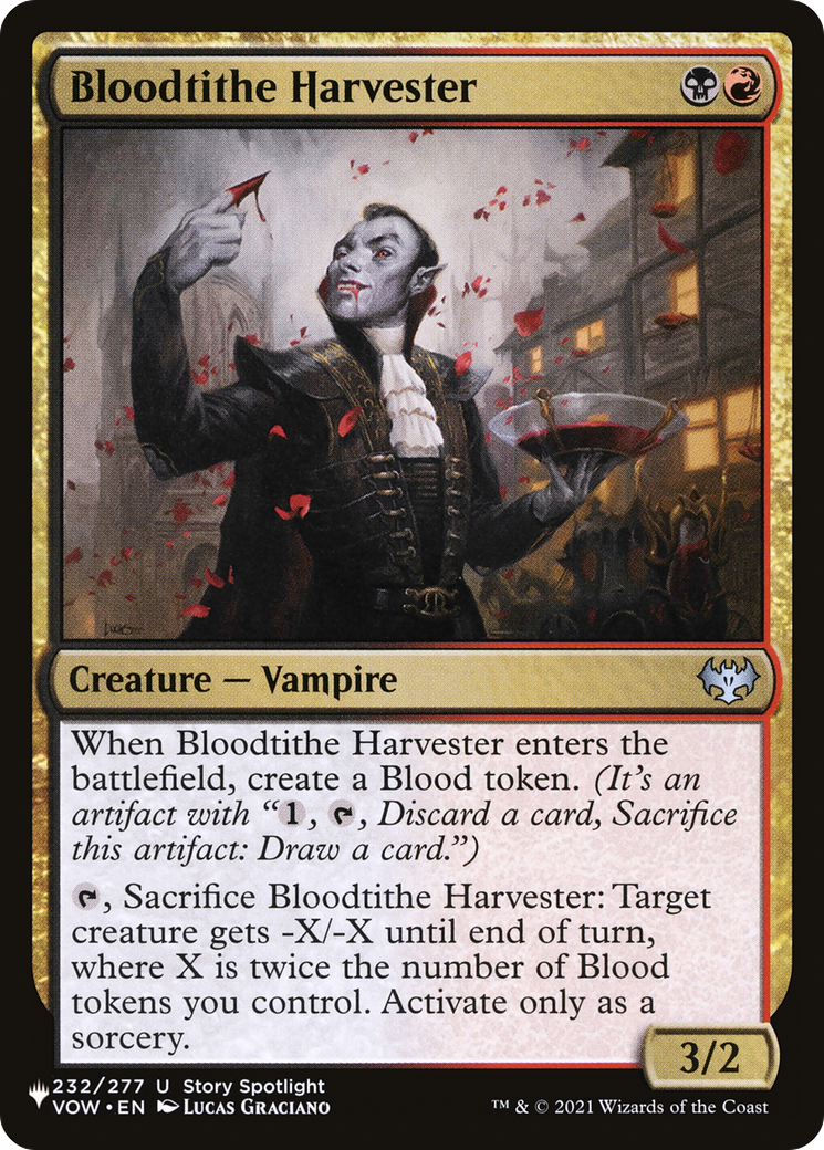 Bloodtithe Harvester [The List] | Dragon's Lair Comics and Fantasy Houston TX