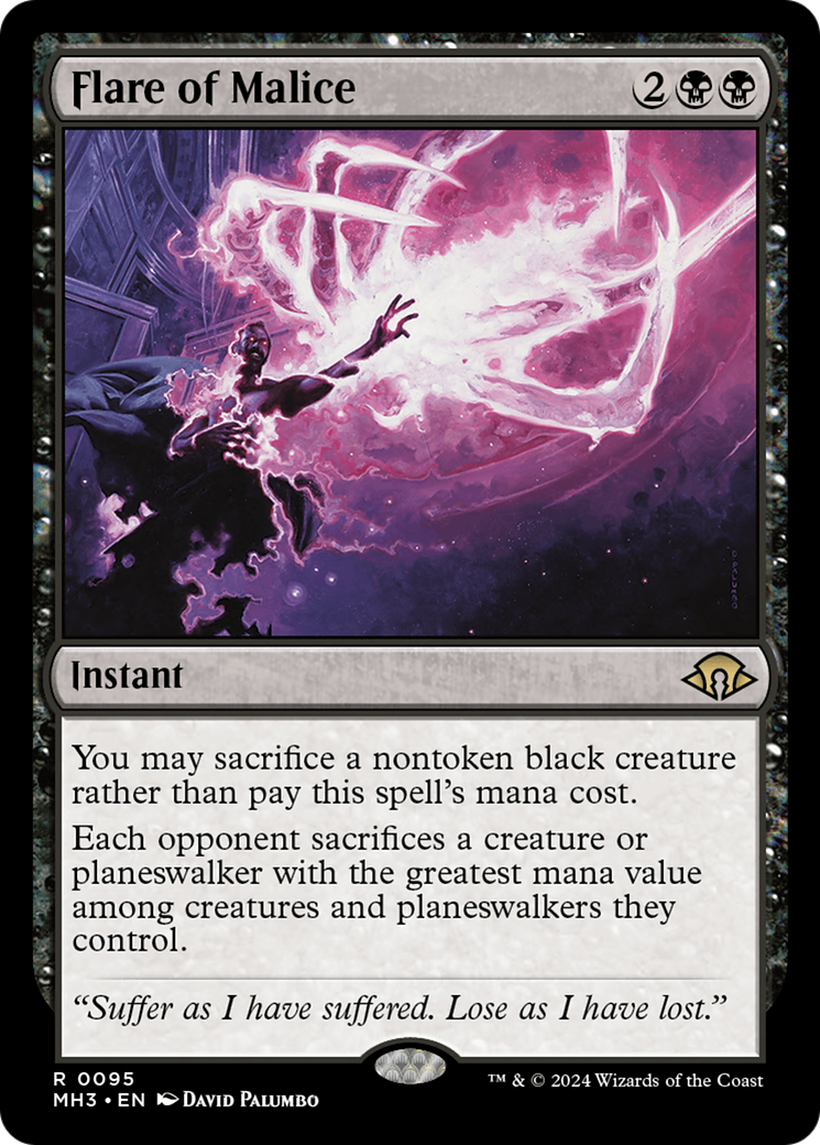 Flare of Malice [Modern Horizons 3] | Dragon's Lair Comics and Fantasy Houston TX