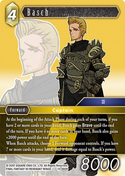 Basch [Opus X] | Dragon's Lair Comics and Fantasy Houston TX