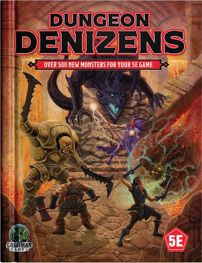 Goodman Games: Dungeon Denizens (5E) | Dragon's Lair Comics and Fantasy Houston TX