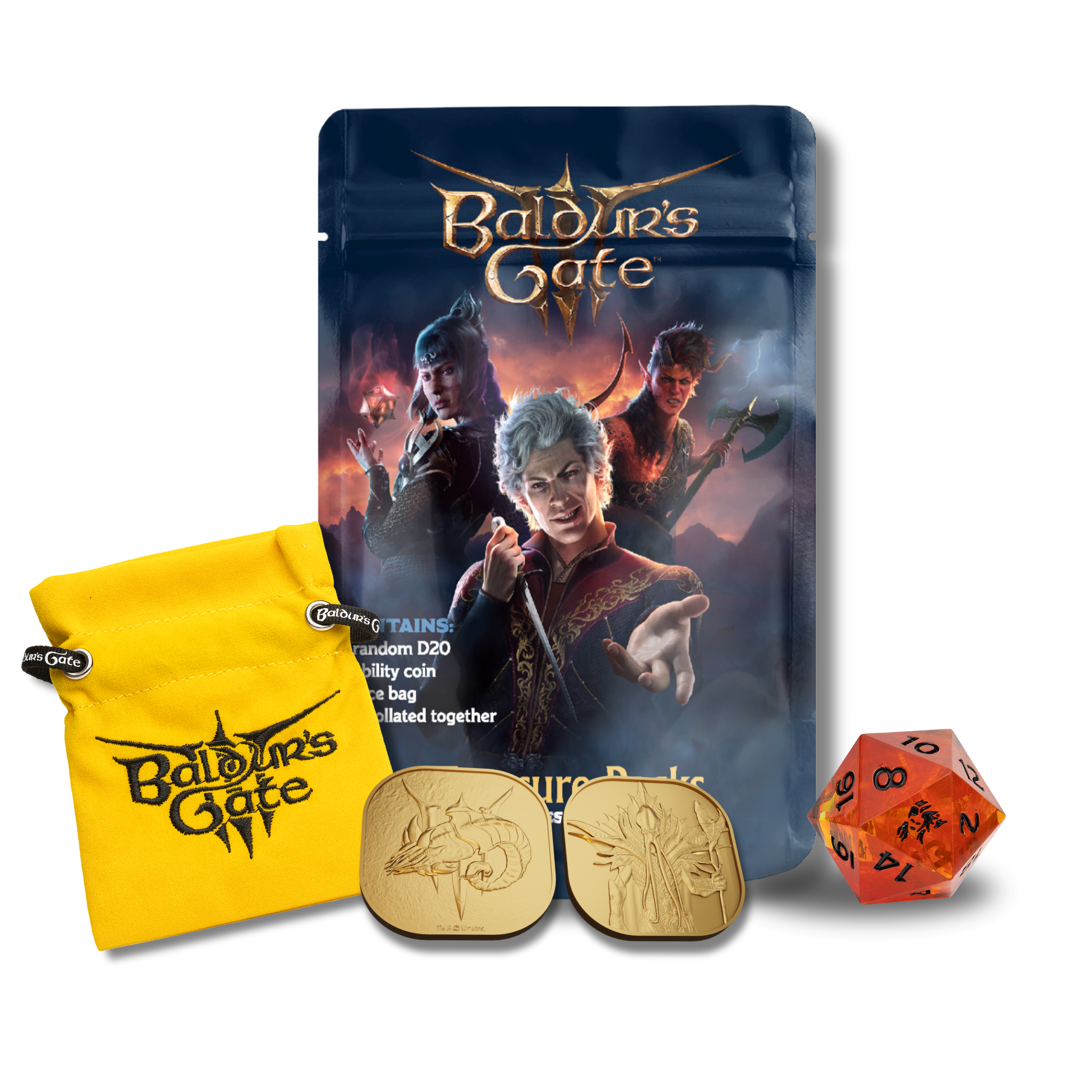 Dungeons & Dragons: Baldur's Gate 3 Treasure Packs | Odin's Place