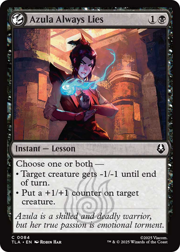 Azula Always Lies [Avatar: The Last Airbender] | Dragon's Lair Comics and Fantasy Houston TX