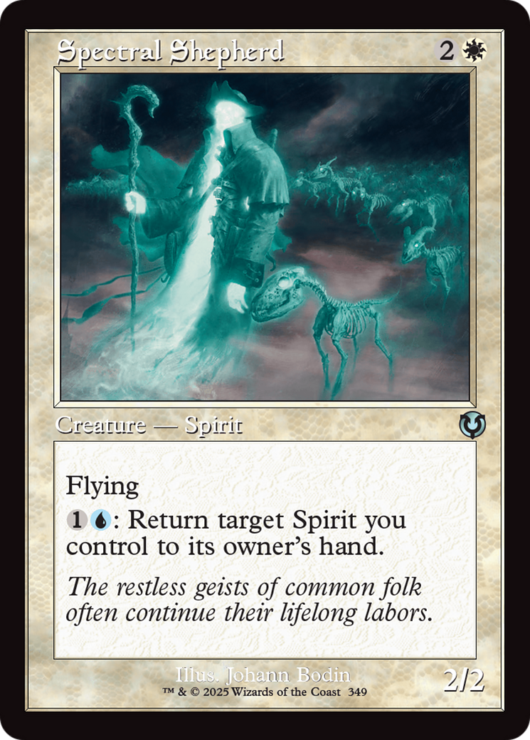 Spectral Shepherd (Retro Frame) [Innistrad Remastered] | Dragon's Lair Comics and Fantasy Houston TX