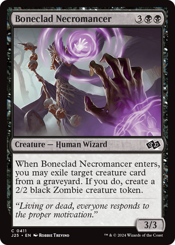 Boneclad Necromancer [Foundations Jumpstart] | Dragon's Lair Comics and Fantasy Houston TX