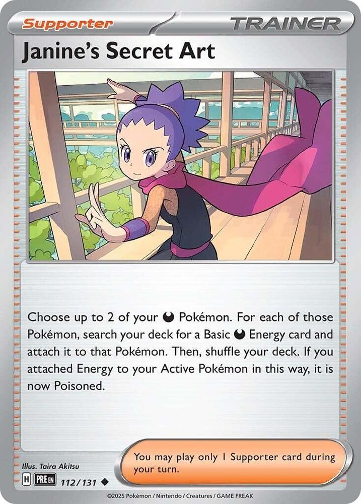 Janine's Secret Art (112/131) [Scarlet & Violet: Prismatic Evolutions] | Dragon's Lair Comics and Fantasy Houston TX