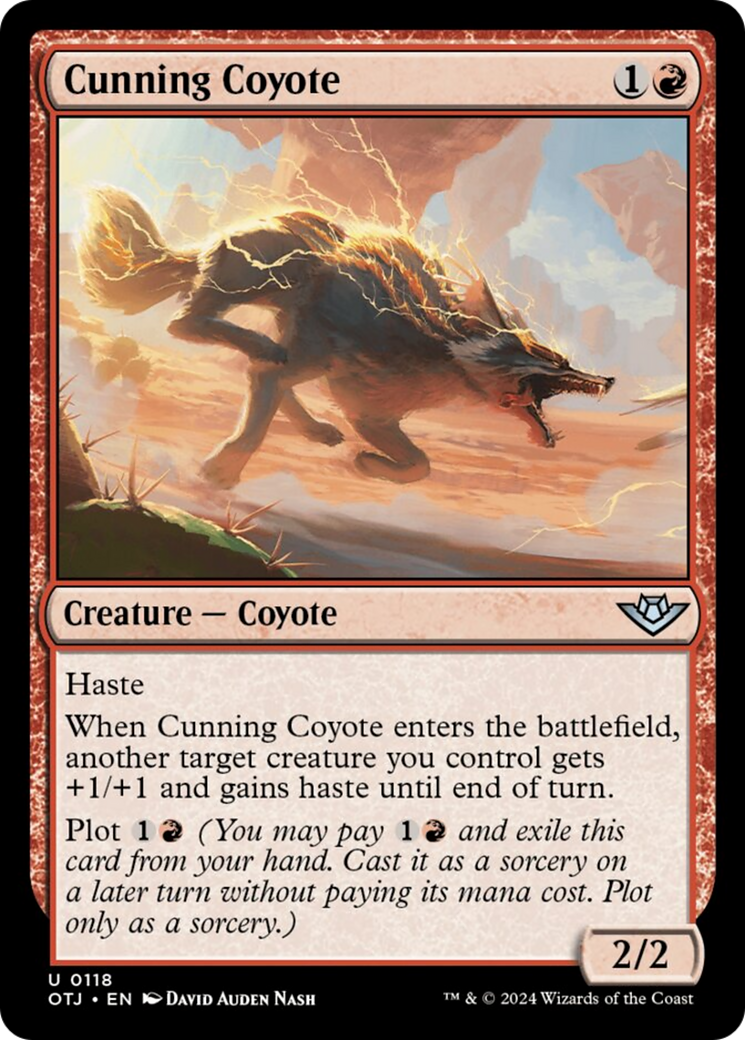 Cunning Coyote [Outlaws of Thunder Junction] | Dragon's Lair Comics and Fantasy Houston TX