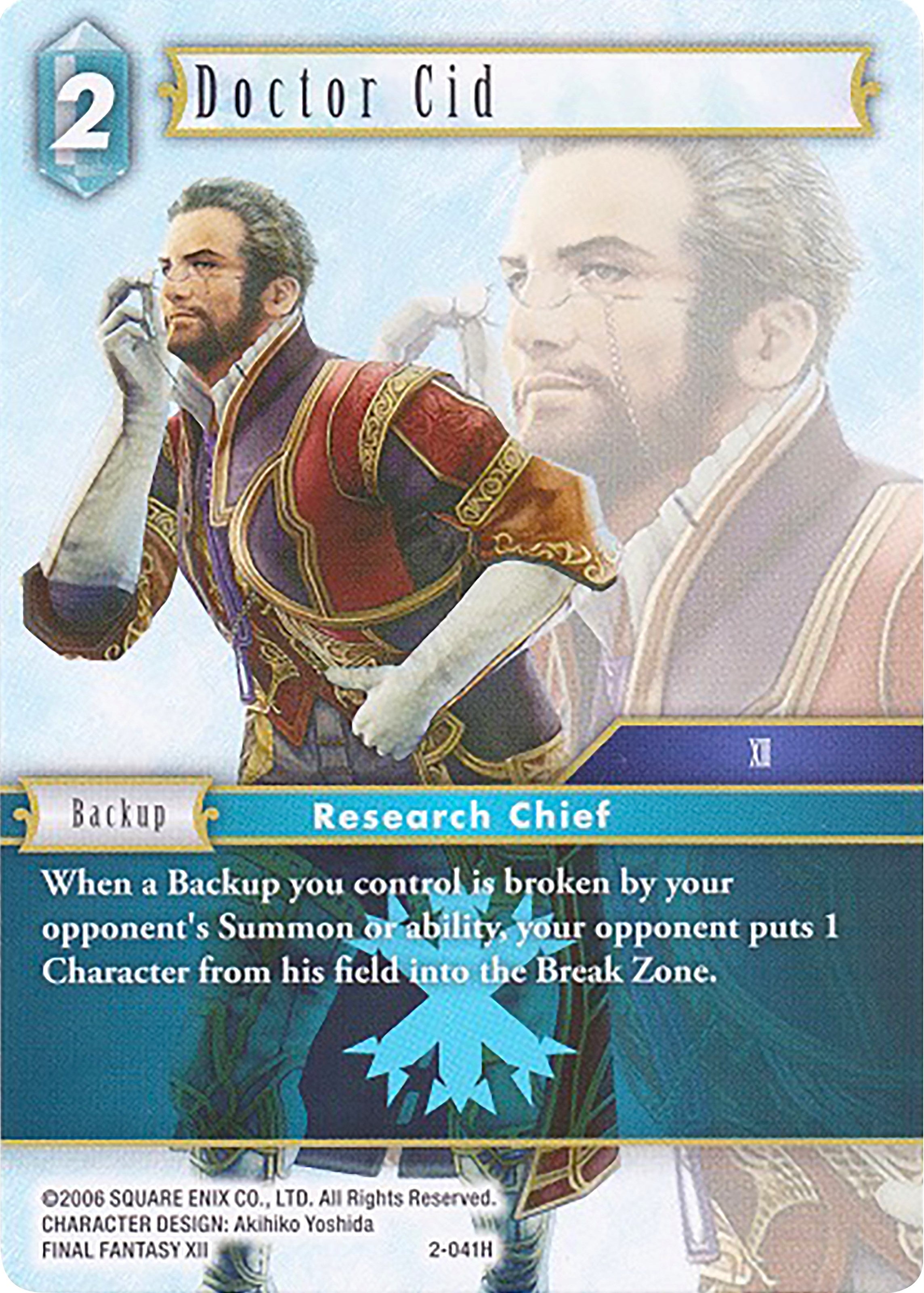 Doctor Cid (Deck Exclusive) [Opus II] | Odin's Place