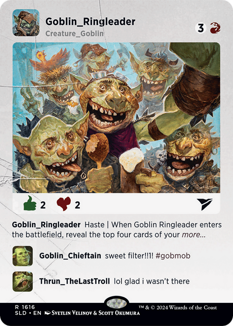 Goblin Ringleader [Secret Lair Drop Series] | Dragon's Lair Comics and Fantasy Houston TX