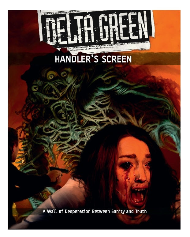 Delta Green RPG: Handler's Screen | Dragon's Lair Comics and Fantasy Houston TX