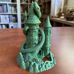 Serpentine Dice Tower | TTRPG, D&D, Pathfinder, CoC | Dragon's Lair Comics and Fantasy Houston TX