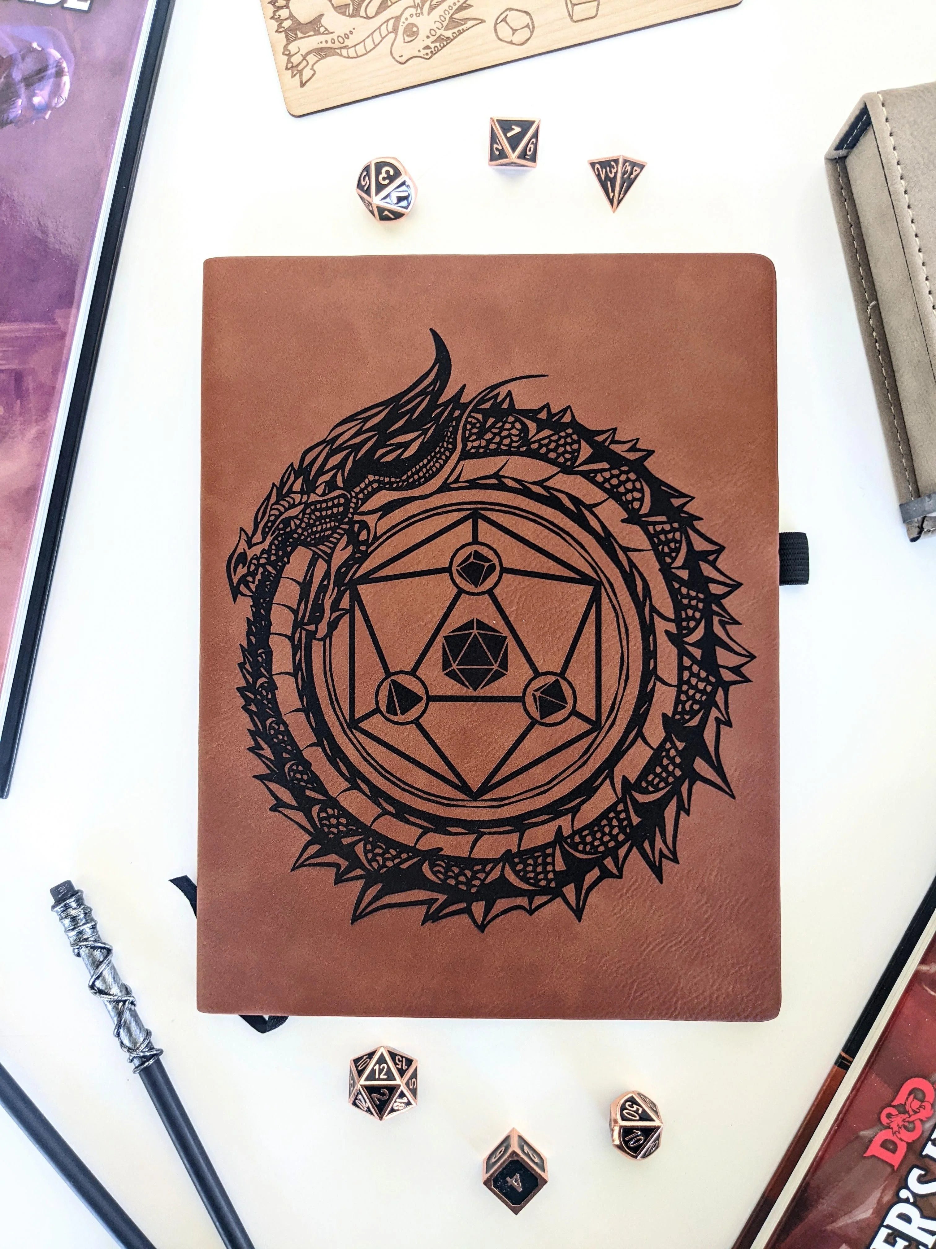 NTSD Leatherette RPG Journal | Dragon's Lair Comics and Fantasy Houston TX