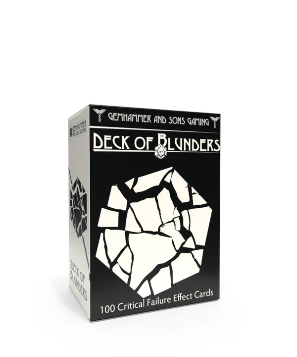 Gemhammer and Sons Deck of Blunders | Dragon's Lair Comics and Fantasy Houston TX