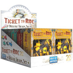 Ticket To Ride: 20th Anniversary Deluxe Train Set Display - Red | Dragon's Lair Comics and Fantasy Houston TX