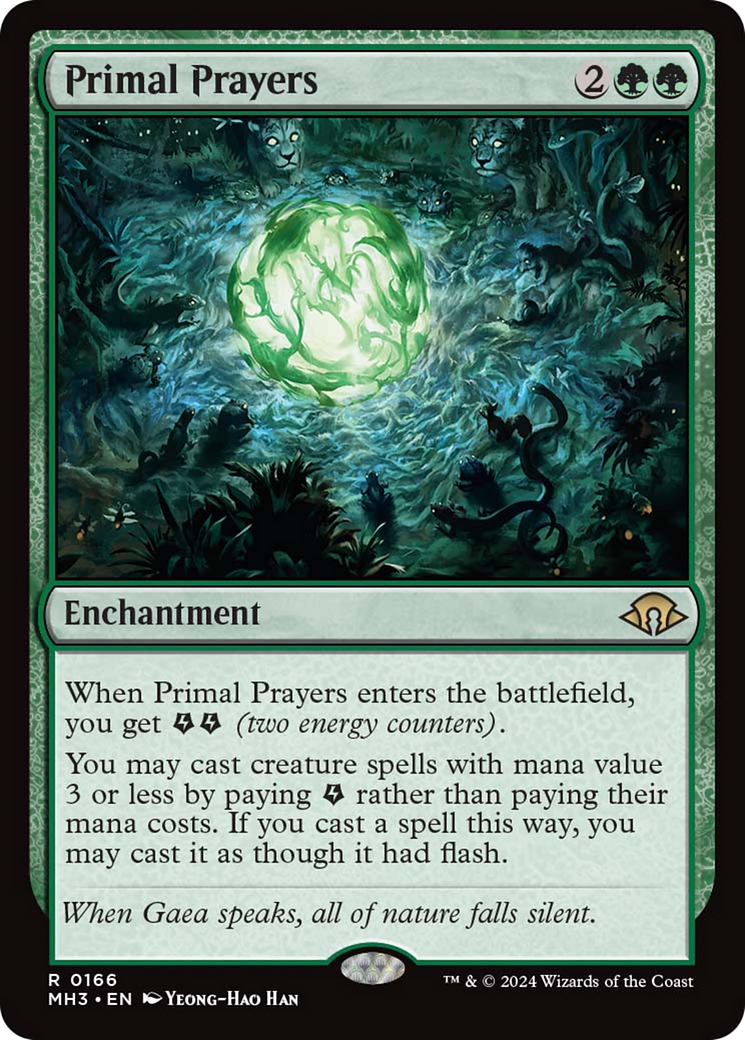 Primal Prayers [Modern Horizons 3] | Dragon's Lair Comics and Fantasy Houston TX