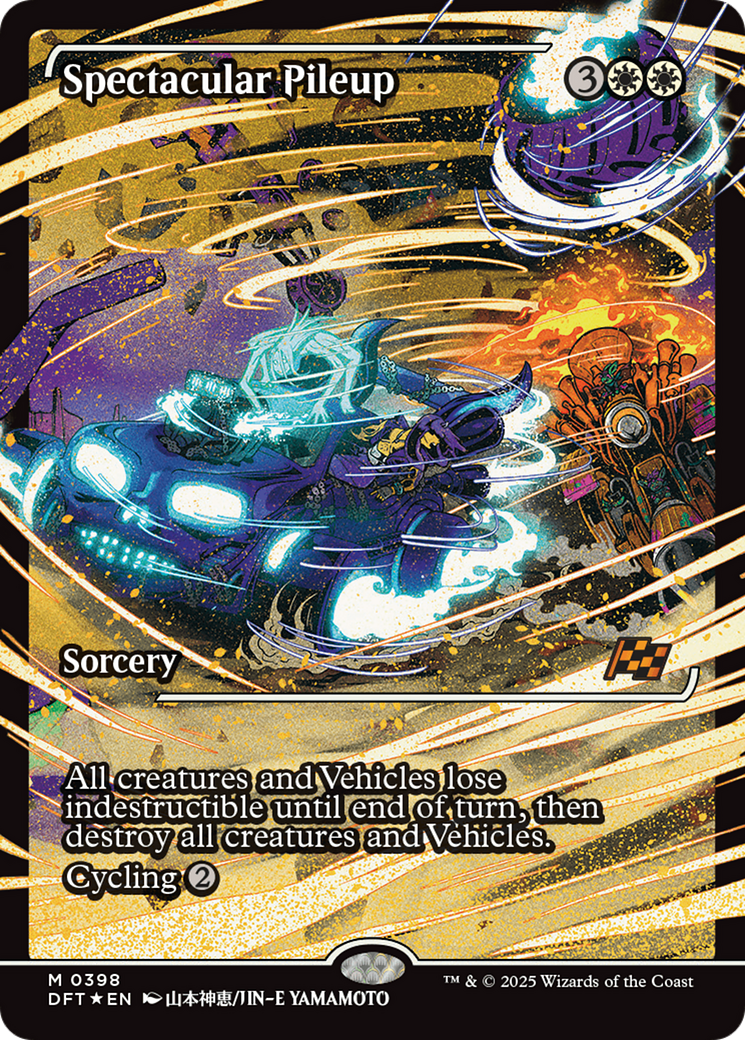 Spectacular Pileup (Showcase) [Aetherdrift] | Dragon's Lair Comics and Fantasy Houston TX