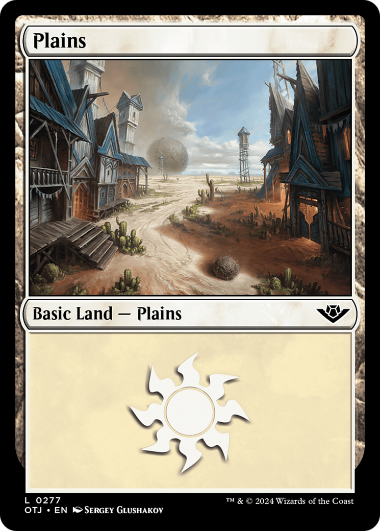 Plains (0277) [Outlaws of Thunder Junction] | Dragon's Lair Comics and Fantasy Houston TX