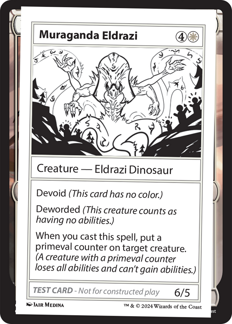 Muraganda Eldrazi [Mystery Booster 2 Playtest Cards] | Dragon's Lair Comics and Fantasy Houston TX