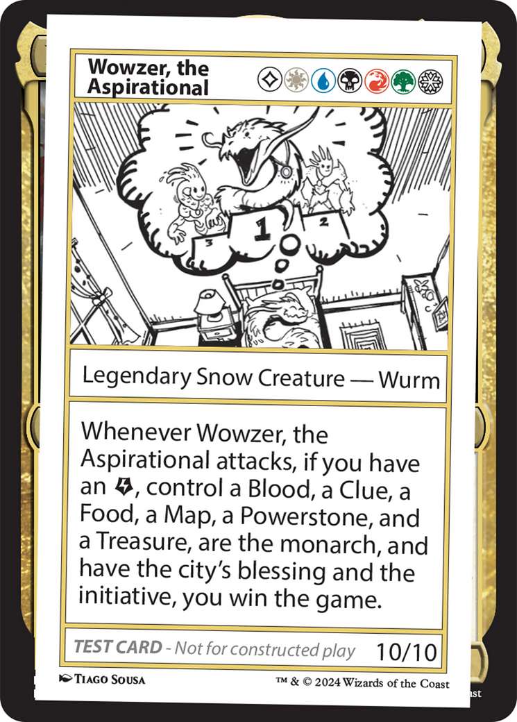 Wowzer, the Aspirational [Mystery Booster 2 Playtest Cards] | Dragon's Lair Comics and Fantasy Houston TX