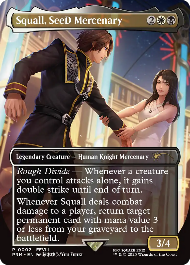 Squall, SeeD Mercenary [Standard Showdown Promos] | Dragon's Lair Comics and Fantasy Houston TX